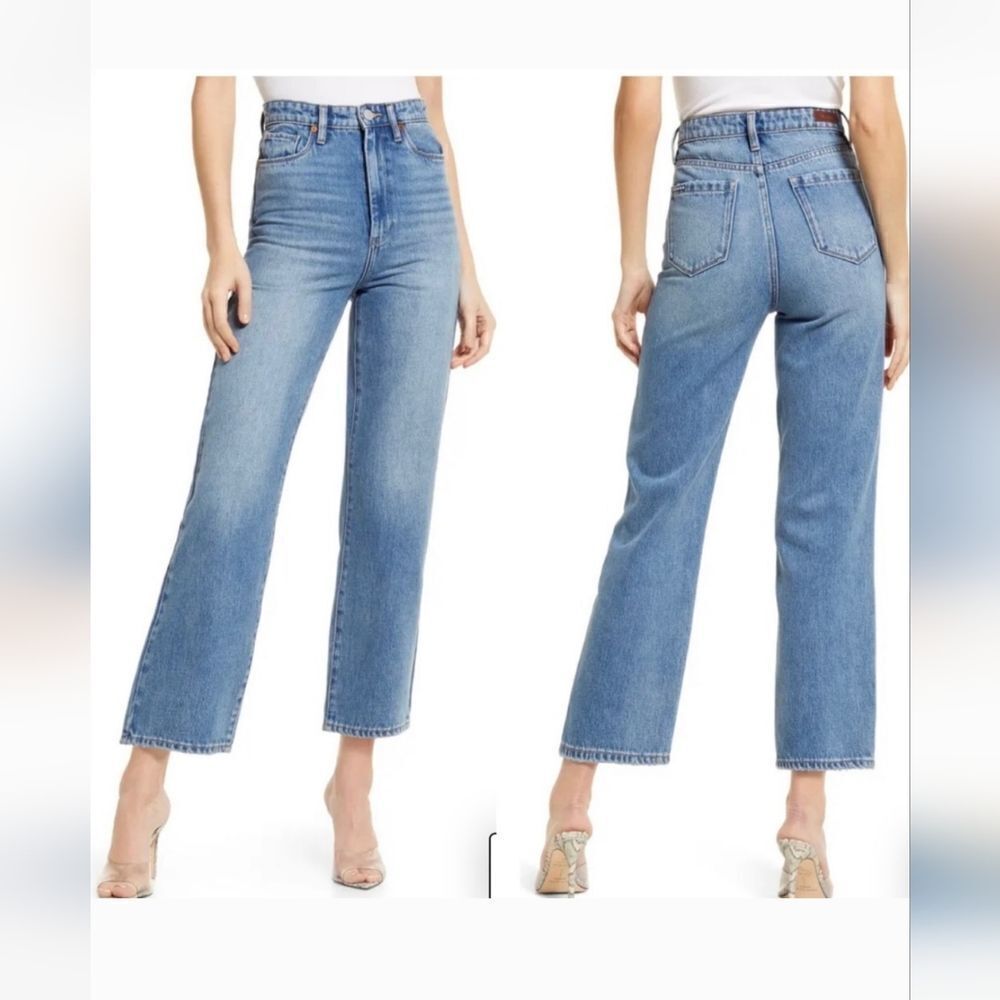 Blank NYC The Baxter Ribcage Straight Leg High Waist Women's Jeans Size 31